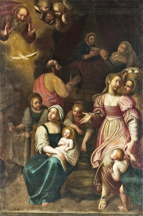 Nascita di Maria Vergine, sec. XVII